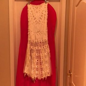 Skirt white lace maxi by Free People